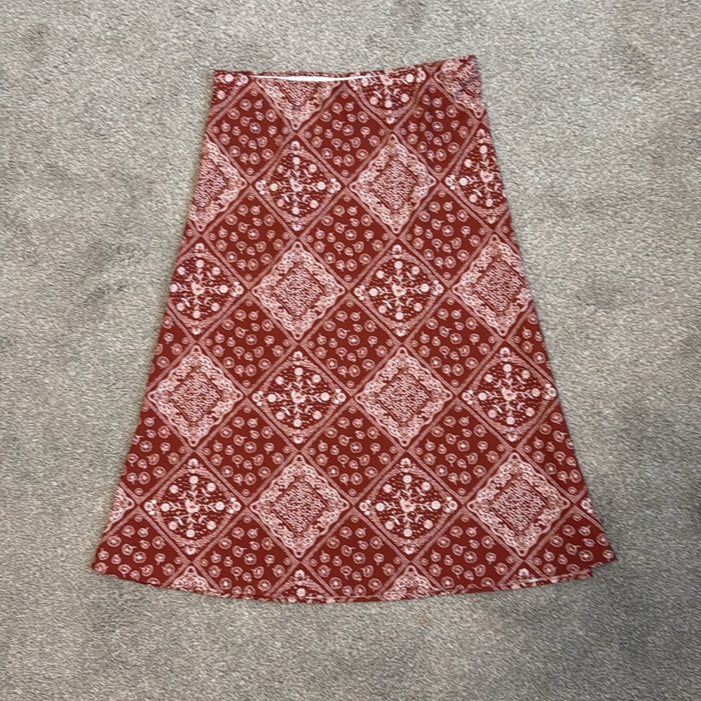 LOFT Floral Skirt